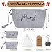 Imagen de 2 Piezas Regalos para Futuras Madres Mujeres Embarazadas Neceser de Fieltro