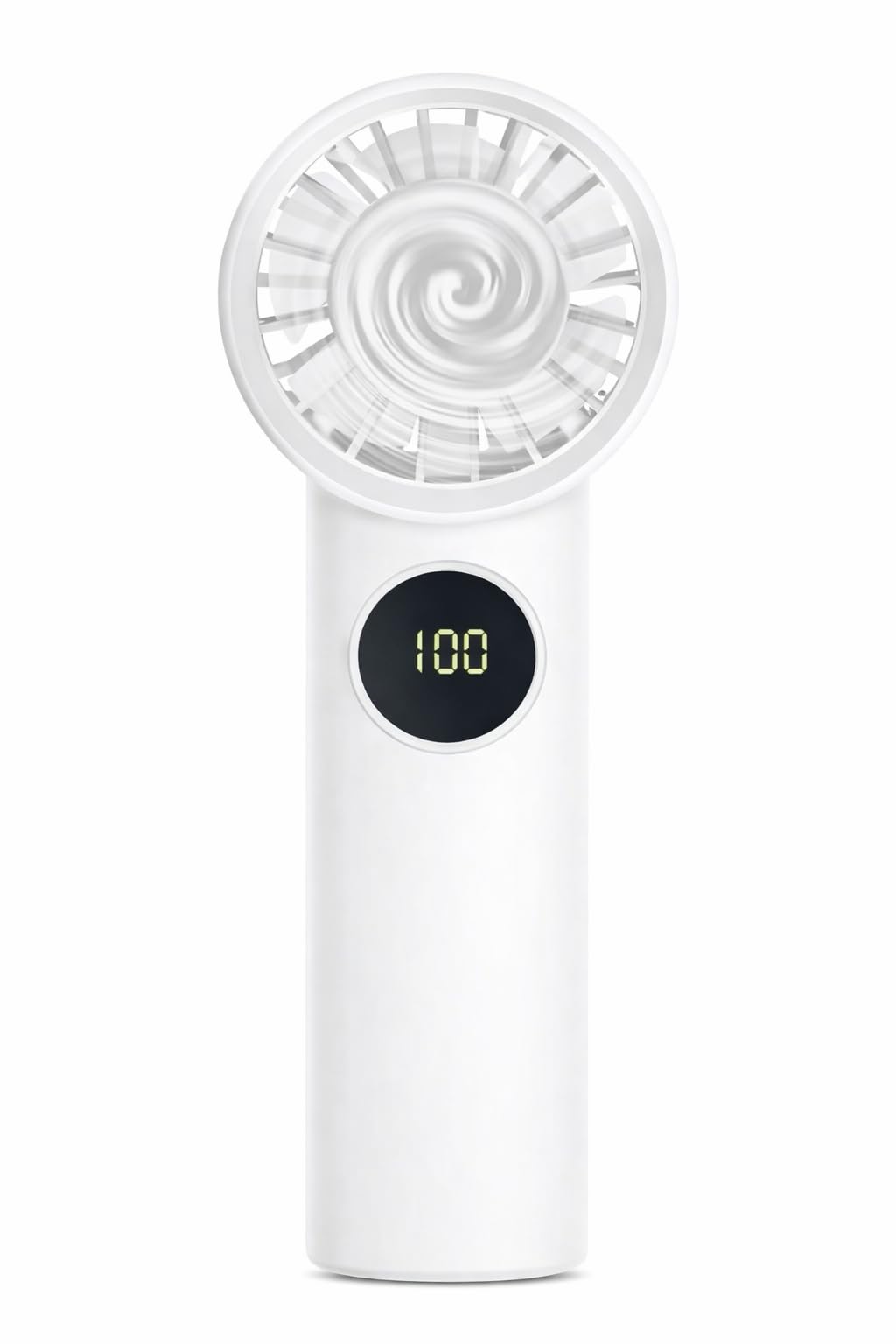 Portable Mini Fan with Digital LED Display, USB Rechargeable Handheld Fan, 5-Speed Adjustment, Turbo Airflow, Travel-Friendly Design-picture-14