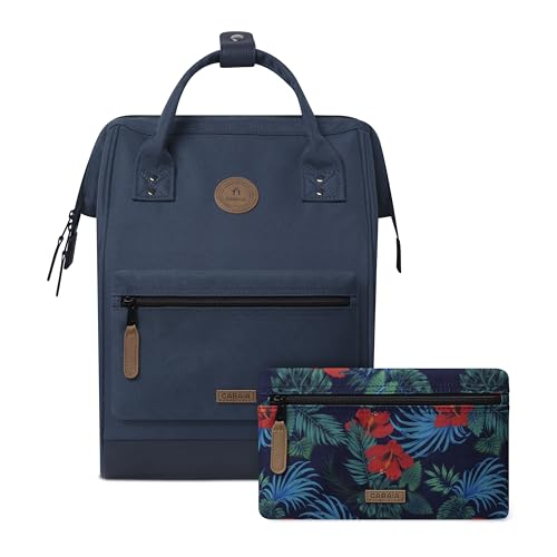 CABAIA - Sac à Dos Adventurer Reykjavik - Medium 18L - Déperlant - Compartiment Ordinateur Portable 13