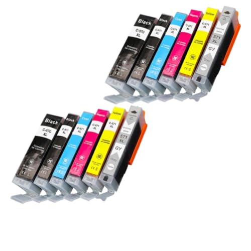 Cartouche d'encre 570XL 571XL pour remplacer vos consommables épuisés sur TS5050 et MG5750