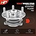 A-Premium Rear Wheel Bearing and Hub Assembly with 5-Lug Compatible with Mazda CX-5 2013-2021 (AWD Only), CX-5 2022-2023