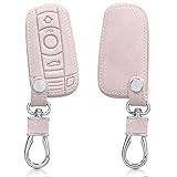 EDLE LEDEROPTIK: Das Auto Schlüssel Schlüsselcase in Rosegold besteht aus robustem Kunstleder und schützt Deinen Zündschlüssel durchweg vor Schmutz, Kratzern und Abnutzungserscheinungen.
