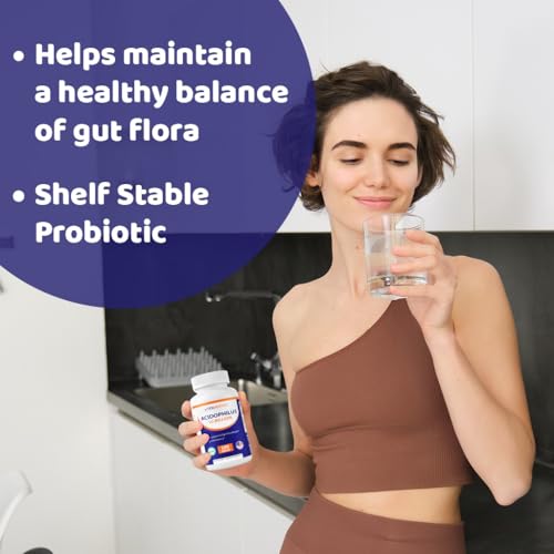 Vitamatic Acidophilus Probiotic - 10 Billion CFU - 5X Potency - Daily Probiotic Supplement, Supports Digestive Health - 120 Tablets - Image 6
