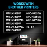 Smart Ink Compatible Ink Remplacement de la cartouche pour frère LC406 XL LC406XL LC 406 4 Boîte à utiliser avec MFC-J4335DW MFC-J5855DW MFC-J6555DW MFC-J4535DW MFC-J6955DW (Noir, Cyan, Magenta, Jaune)