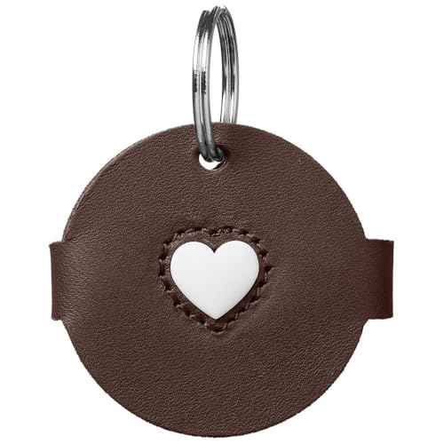 HUNTER Anhänger Hundemarken-Etui Love Farbe braun, Größe S