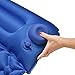Luzhengyang Compact Inflatable Camping Mat - Preserve Warmth - Comfortable Sleep Pad for Hiking, Traveling, and Camping Enthusiasts