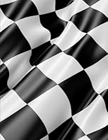 Checkered Racing Flag Notebook : (Checkered Flag Notebook, Racing Journal, Log Book, Diary, Composition Book, Creative Writing, Poetry, 8. 5 X 11, Large, Ruled) 1725536439 Book Cover
