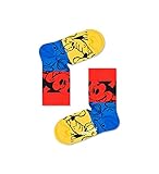 Happy Socks Unisex Kinder Kids Colorful Friends Sock, Blau/Rot/Gelb, 7-9 Jahre EU