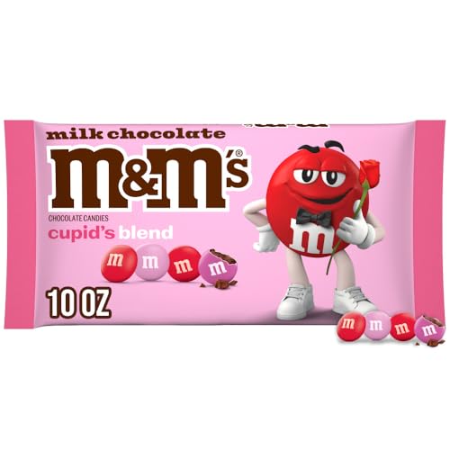 M&M'S Valentines Day Milk Chocolate Candy, Cupid's Mix, 10 oz