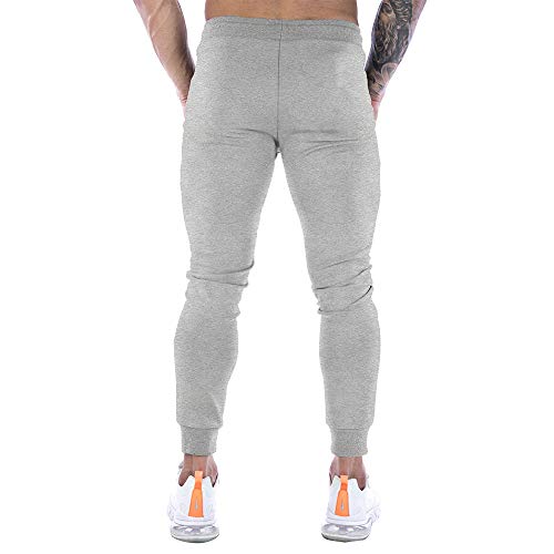 Wangdo Men's Slim Joggers Gym Workout Pants,Sport Training Tapered Sweatpants,Casual Athletics Joggers for Running