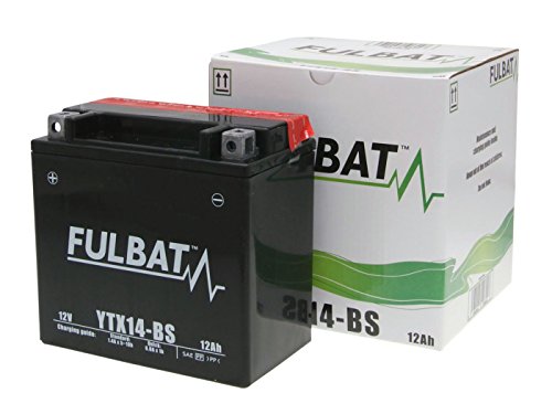 Batería fulbat YTX14-BS MF sin mantenimiento