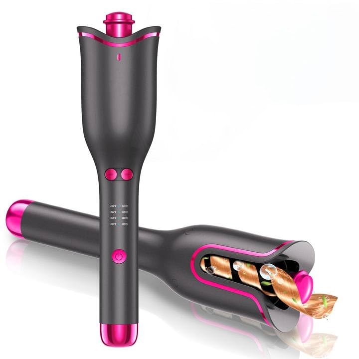 Automatic Hair Curler Easy Curling Iron Wand 1 Inch Auto Self Rotating Curling for Women and Girl
