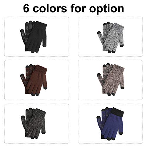 Zwbfu de inverno para homens e mulheres Tela sensível ao toque antiderrapante gel de silicone mangui