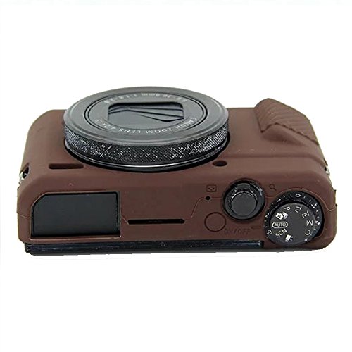 Funda de Silicona para Canon G7X Mark II Marrón - Fernando Cortés Funda de Silicona para Canon G7X Mark II Marrón - Fernando Cortés
