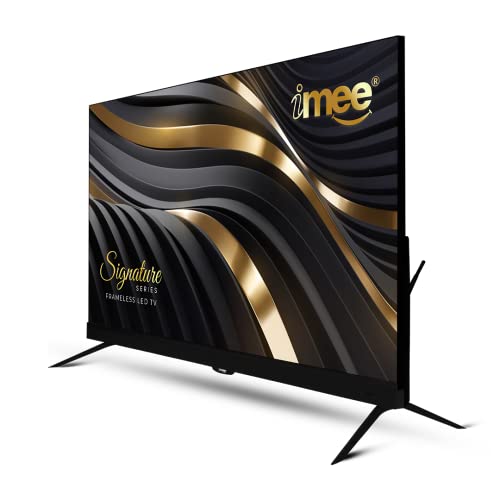 Image of imee - Signature Series 4K UHD Smart Frameless LED TV with Dolby Vision & Voice Command (43 Inch in Size) (Black)