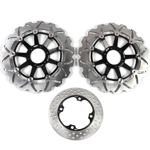 Rotors de frein CBR600F haute performance thermique noir