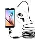 Munginleer Lighting Inspektionskamera, Endoskopkamera, 3-in-1 Boreskop, Micro-USB/Typ-C, Inspektionskamera mit Beleuchtung, Kompatibel mit Android-Handys/Laptops/Windows usw. (5 m lang)