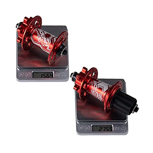 Bolany Bike Hubs Disc Brake 32 Hole 4 Sealed Bearing Bicycle Aluminum Alloy Quick Release Mtb Hub Nbk 8 9 10 11 Speed (Colorful, 32H) #TOP6