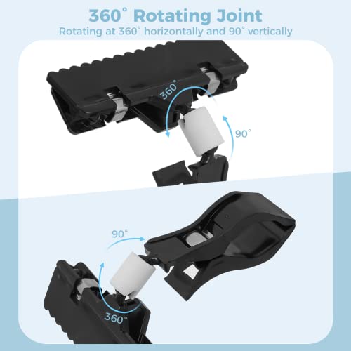Clips de présentation réutilisables lot de 10 pinces étiquettes prix - 4