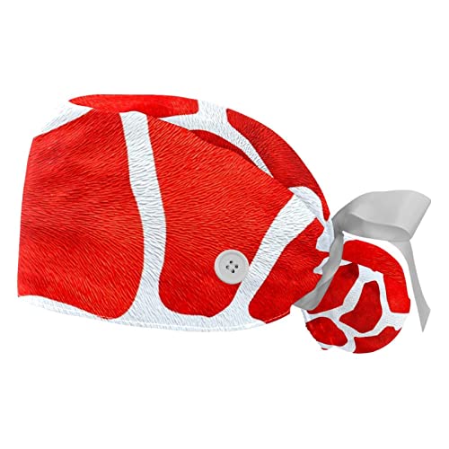 Chapeaux de travail anti-chaleur JDEZ casquettes bouffantes réglables lot de 2