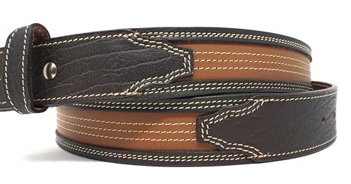 Durango Mens Murphy Two Tone Leather Belt2
