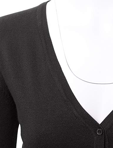 Image of Allsense Women's Long-Sleeve V-Neck Cardigan Sweater | Button Down, Lightweight Soft Knit