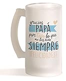 EL REGALO ORIGINAL PRÁCTICO Y VERSÁTIL: Nuestras divertidas jarras de cerveza, son una gran opción para regalar en todas las ocasiones especiales de celebración. Para Navidad o cumpleaños, para el día del padre y de la madre, para ese amigo especial, etc. Prácticos para su uso. ¡Sorprende a tus seres queridos con esta genia jarra de cerveza!