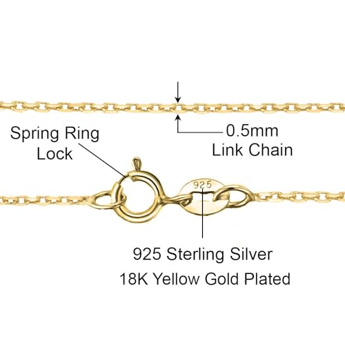 Savlano 925 Sterling Silver Puffy Hallow Heart Pendant Necklace -18K Gold Plated Love Charm Chain for Women Comes with Gift Box- Made in Italy2