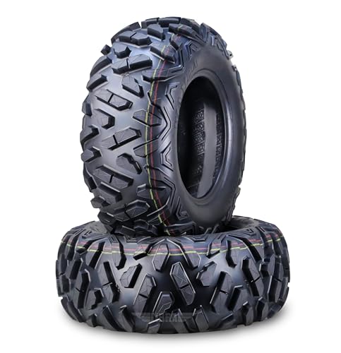 WANDA Set 2 UTV ATV Tires 24x9-10 24x9x10 6PR Bighorn Style