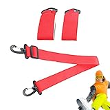 Design Gain de Place: Dotées d'une structure pliable, ces sangles de ski minimisent l'espace de rangement requis tout en restant légères et portables. Elles offrent une manipulation aisée, les rendant parfaites pour les skieurs en quête d'une organisation fiable de leur matériel pendant leurs voyages de ski ou activités outdoor, sans encombrement supplémentaire.