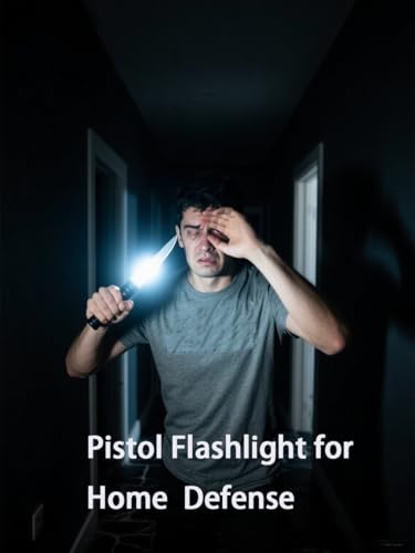 EZshoot 800 Lumens Tactical Flashlight with Constant and Strobe Mode