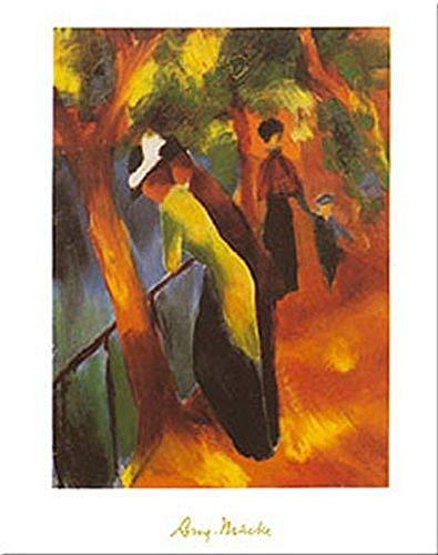 Sunny Road by August Macke 20 X 16 Art Print Poster