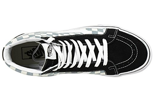 Vans Vans Unisex's bass High Sneakers, Checkerboard, 43 EU