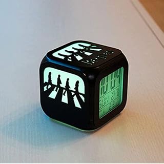 Réveil électronique 3D stéréo LED Veilleuse créative Beatles Abbey Road Réveil avec chargement USB pour cadeau d… - Les Beatles, Paul McCartney, John Lennon, RIngo Starr, George Harrison Réveil électronique 3D stéréo LED Veilleuse créative Beatles Abbey Road Réveil avec chargement USB pour cadeau d… – Image 6