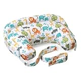 cuscino allattamento chicco minsan CINTURA REGOLABILE: la cintura regolabile si adatta a tutte le forme del corpo, permettendo alle mamme di concentrarsi sull'allattamento, senza preoccuparsi che il cuscino cambi posizione