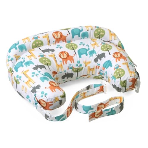 Boppy Cuscino Allattamento Deluxe, Supporto per Allattamento al Seno e