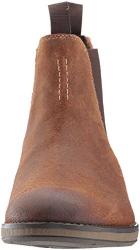 clarks hinman suede chelsea boots
