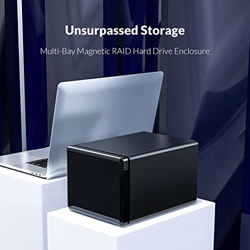 Estación 3.5" 5 Bahías USB3.1 Tipo C Aluminio 80TB miniatura 4