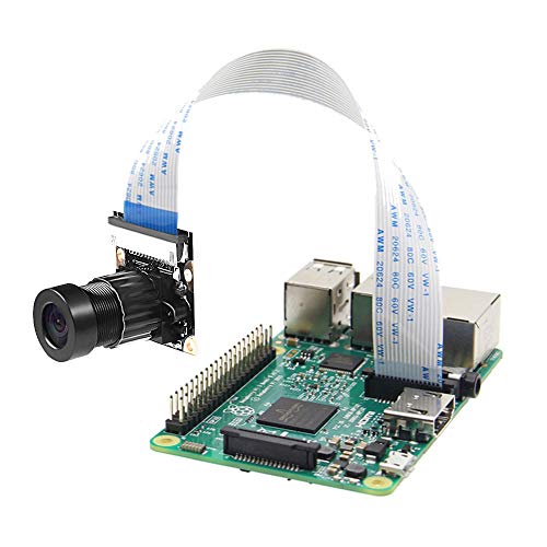 Dorhea For Raspberry Pi 4 B 3 B+ Camera Module For Raspberry Pi 3 B+ Webcam Camera 5Mp 1080P Ov5647 Hd Video Webcam Compatible With Raspberry Pi 2 Raspberry-Pi 3 Model B Model B+ #TOP5