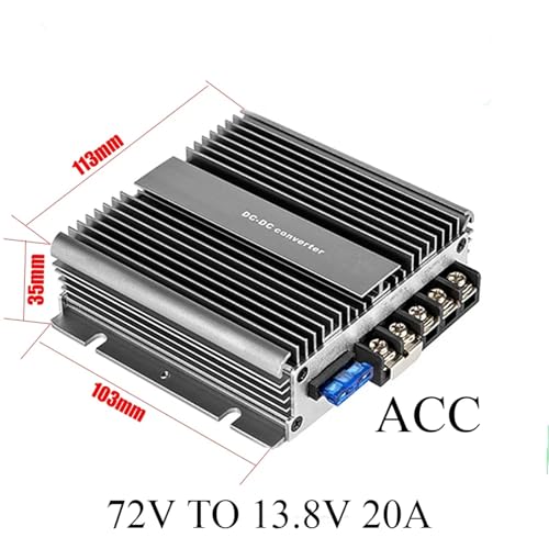 Convertisseur 30V-90V vers 13.8V 20A pour protéger vos appareils contre les surtensions