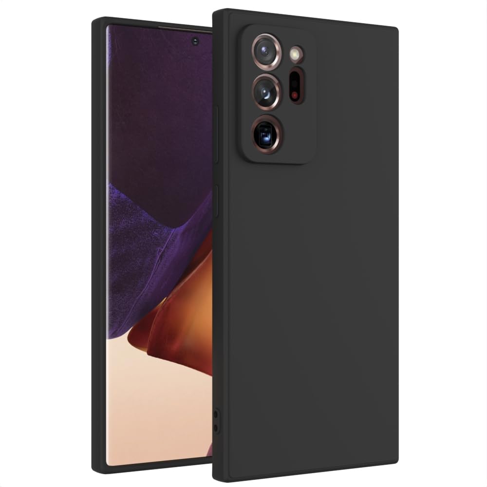 for Samsung Galaxy Note 20 Ultra Case Black, Scratch Resistant with Soft Touch, Slim Thin Phone Cover for Samsung Galaxy Note 20 Ultra