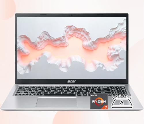 acer Aspire 3 プレミアムノートパソコン バックライトキーボード付き | AMD Ryzen 7 7730U CPU | 15.6 FHD IPSディスプレイ | 16GB RAM | 1TB PCIe SSD | Type-C | Wi-Fi