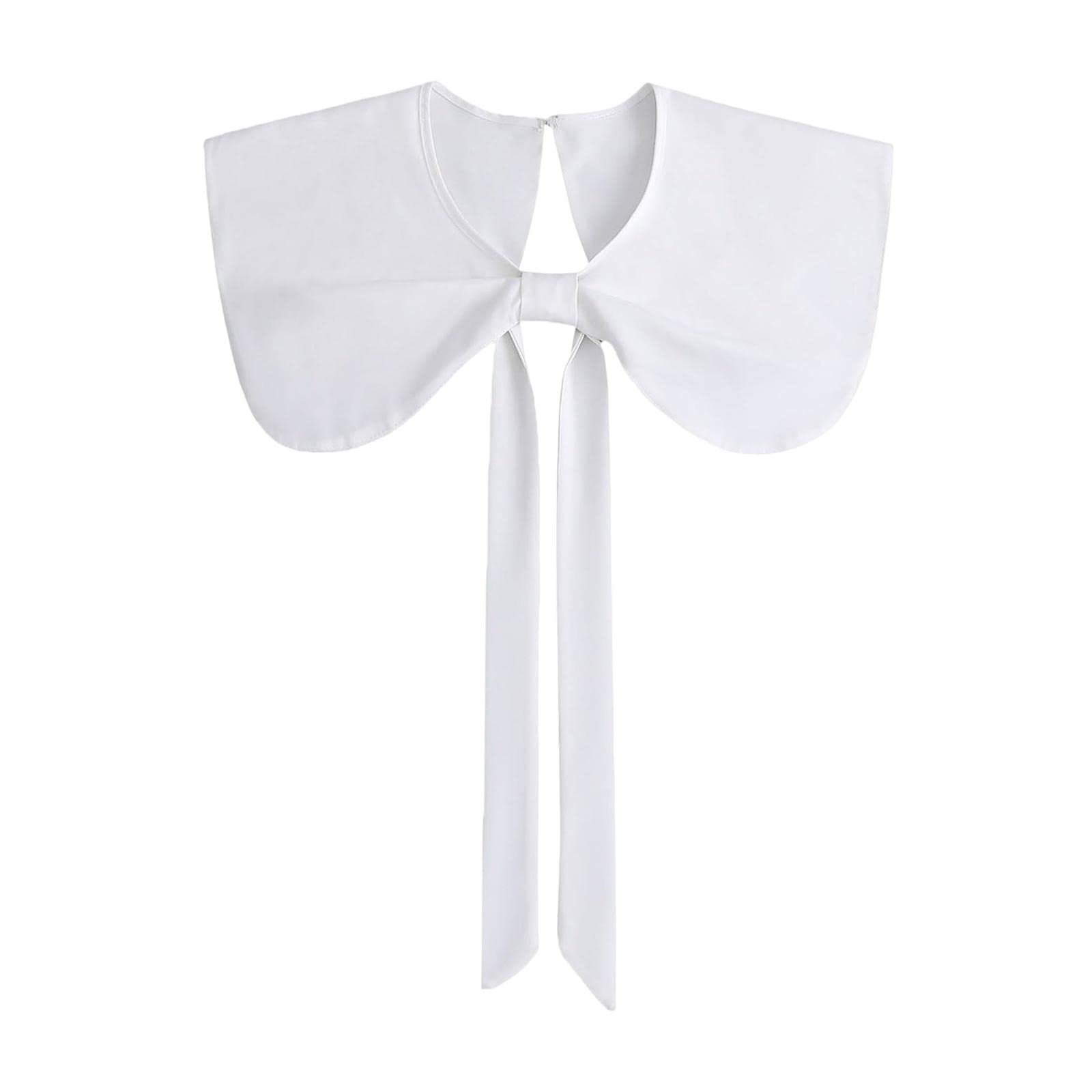 False Doll Collar Cape Half Shirts Blouse Shawl Lapel Collar For Women Girls White | Womens Accessories | Scarves & Wraps-image-33