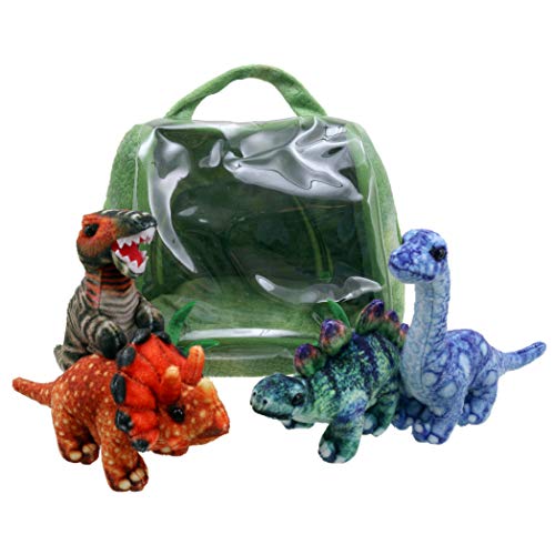 Dinosaures marionnettes à doigts avec maison transportable Puppet Company PC003038