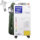 Machine de Nettoyage de Laser de Fibre 1500W/2000W/3000W Relfar Double-Wobble Enlèvement de Rouille Machine de Nettoyage de Peinture à Huile de Rouille pour Largeur métallique 300MM (1500W)