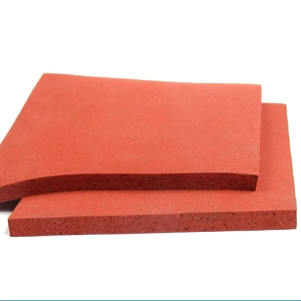VAMIUR Tablero De Espuma De Silicona De 10mm De Espesor, 50cm De Largo, 50cm De Ancho, Lámina De Esponja, Placa De Máquina De Estampado, Lámina De Goma Retardante De Llama, 1 Uds.