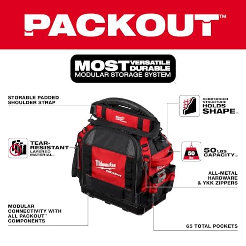 Milwaukee PACKOUT 15 in. Structured Tool Bag
