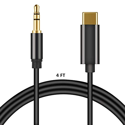 LecLooc USB C to 3.5mm Aux Audio Cable for Pixel 4 4XL 3