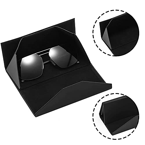 YANJINGHE Étui à Lunettes Portable en Cuir - Boîte de Protection pour Tous – vue 2