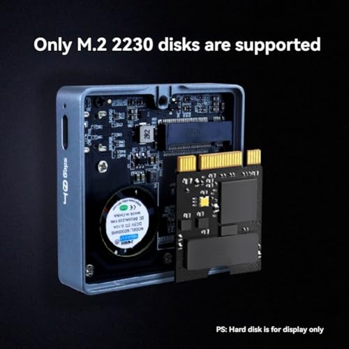 Boîtier SSD M.2 2230 pour console et bureau USB 3.2 ventilé - 3